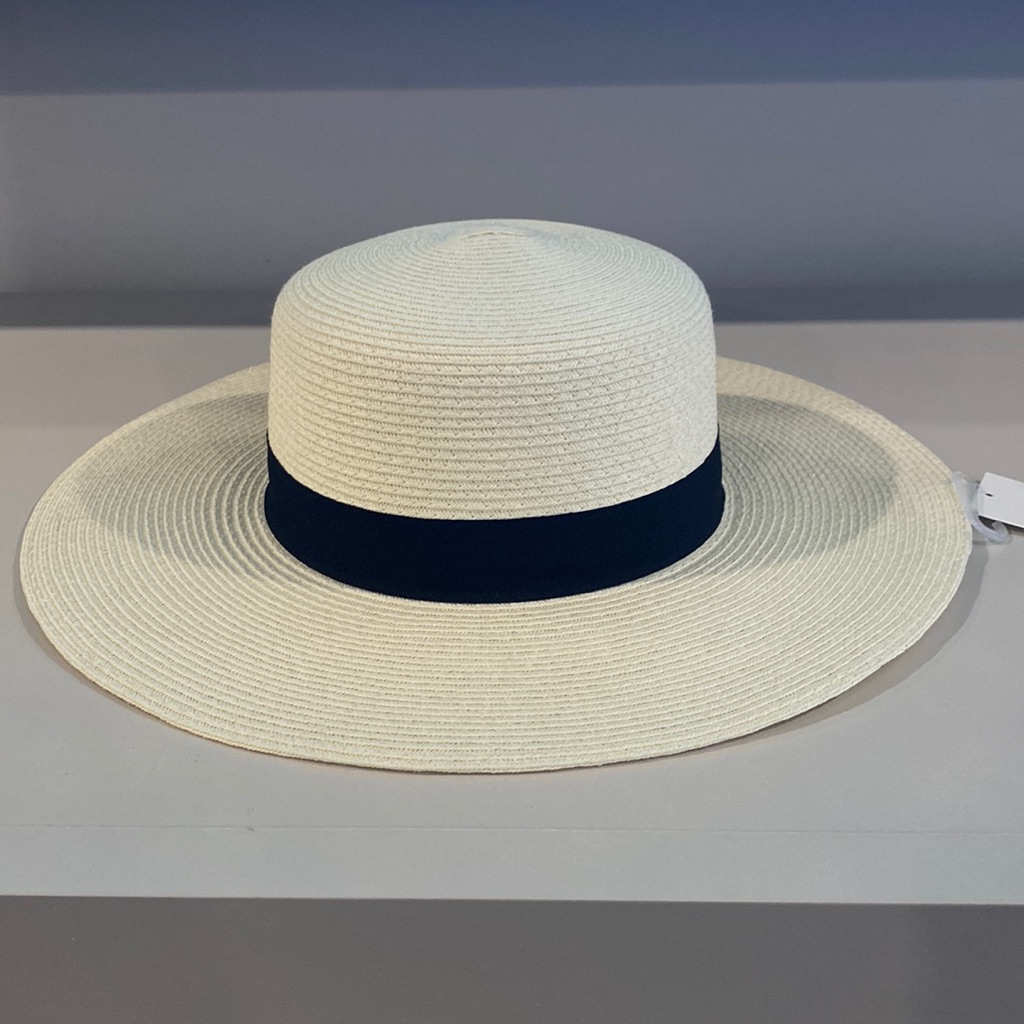 Off White Colored Hat